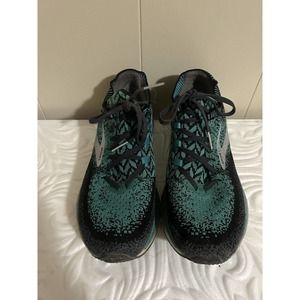 Brooks Bedlam Running Shoes Women's Size 9 Turquoise Gray Black